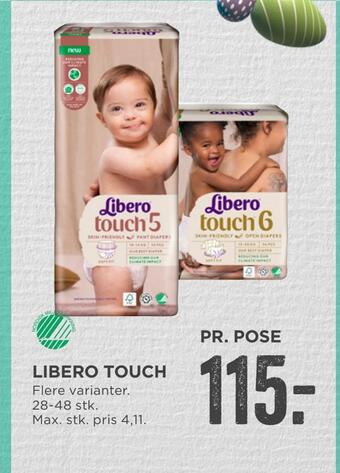 MENY Libero touch tilbud