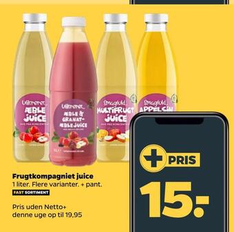 Frugtkompagniet juice