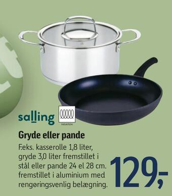 Føtex Gryde eller pande tilbud