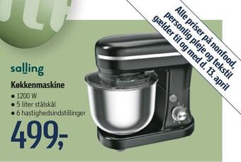 Føtex Køkkenmaskine tilbud