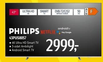 Føtex Philips 43pus8057 tilbud