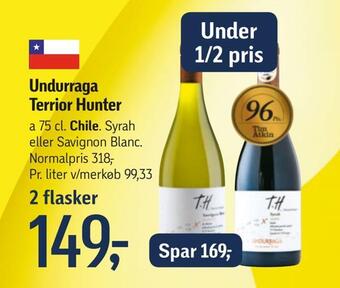Føtex Undurraga terrior hunter tilbud