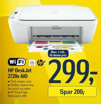 Føtex Hp deskjet 2720e aio tilbud