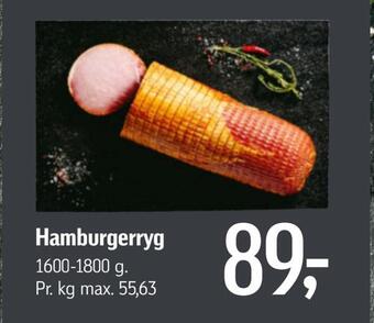 Føtex Hamburgerryg tilbud