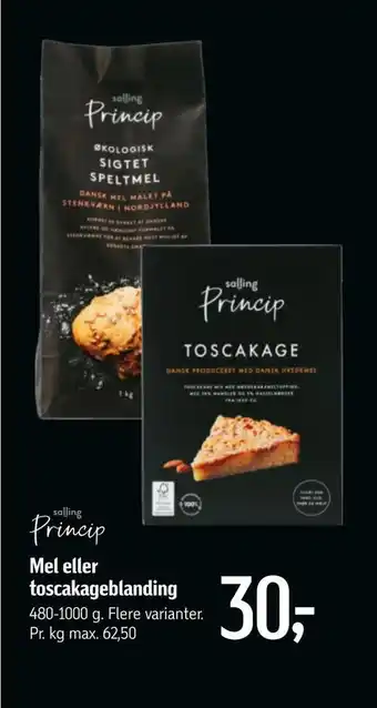 Føtex Mel eller toscakageblanding tilbud