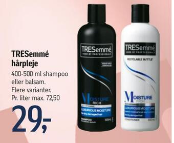 Tresemmé hårpleje