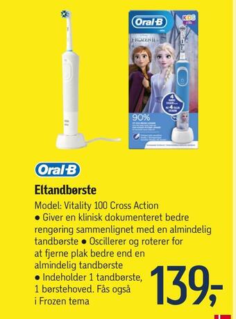 Føtex Eltandbørste tilbud