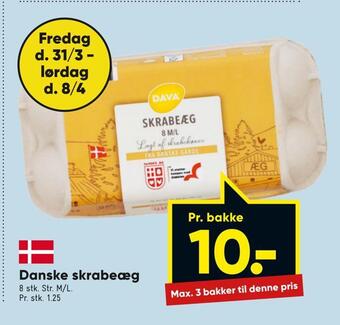 Bilka Danske skrabeæg tilbud