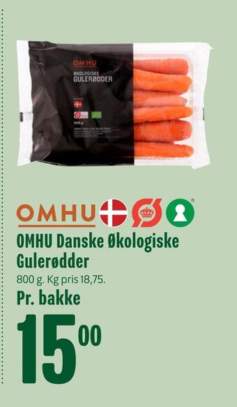 Omhu danske økologiske gulerødder
