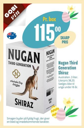 Nugan third generation shiraz