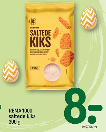 REMA 1000 Rema 1000 saltede kiks tilbud
