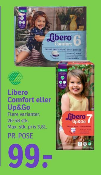 SPAR Libero comfort eller up&go tilbud