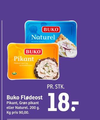 Buko flødeost