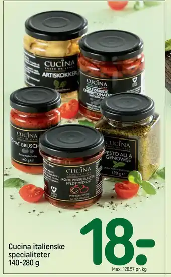 REMA 1000 Cucina italienske specialiteter tilbud