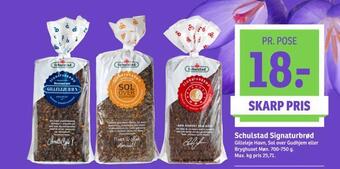 SPAR Schulstad signaturbrød tilbud
