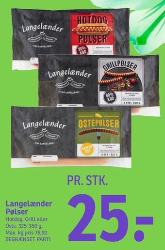 Langelænder pølser