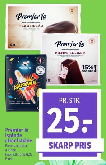 SPAR Premier is ispinde eller isbåde tilbud