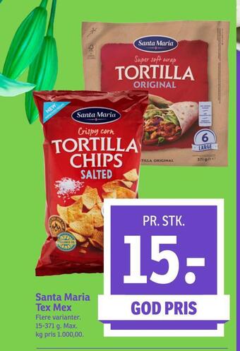SPAR Santa maria tex mex tilbud