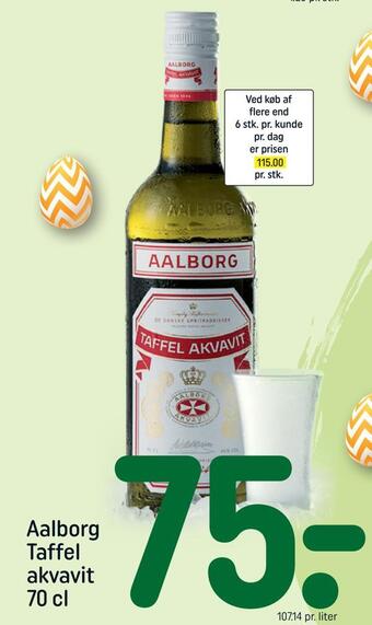Aalborg taffel akvavit