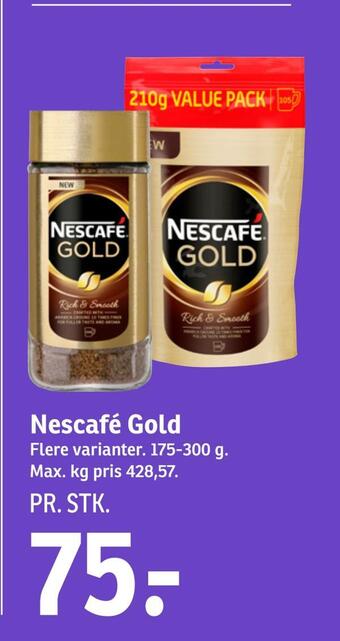 SPAR Nescafé gold tilbud
