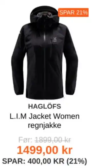 Haglöfs L.I.M Jacket Wowan Regnjakke