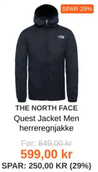 The North Face Quest Jacket Men Herreregnjakke