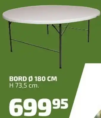 Davidsen Bord 180cm tilbud