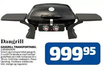 Davidsen Gasgrill Transportabel tilbud