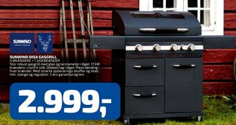 Sunwind Disa Gasgrill