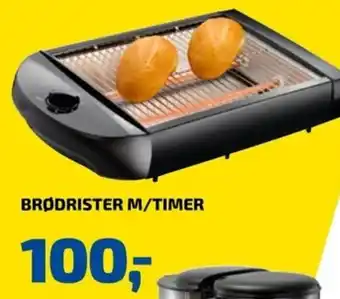 Brødrister M/Timer
