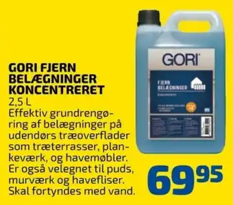Davidsen Gori Belægninger Koncentreret 2,5 L tilbud