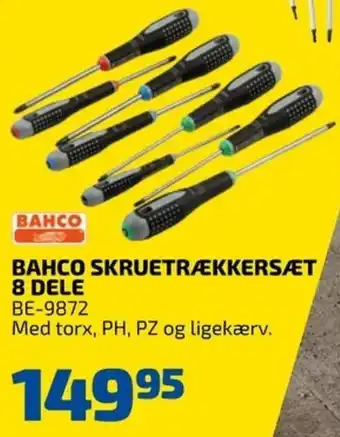 Dahco Skruetrækkersæt 8 Dele BE-9872