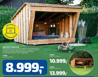 Shelter I Lærketræ