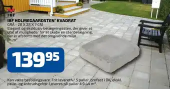 Davidsen IBF Holmegaardsten Kvadrat tilbud