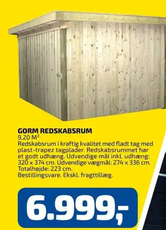 Gorm Redskabsrum