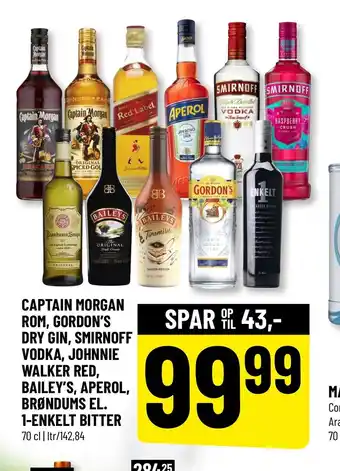 Løvbjerg Captain Morgan Rom tilbud