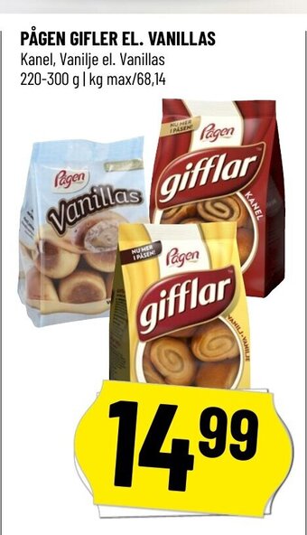 Løvbjerg Pågen Gifler El. Vanillas tilbud