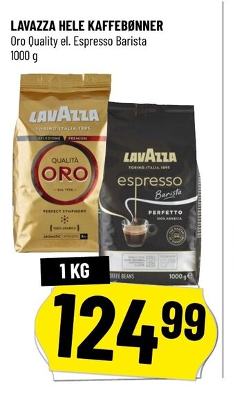 Løvbjerg Lavazza Hele Kaffebønner tilbud