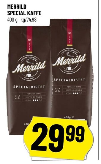 Løvbjerg Merrild Special Kaffe tilbud