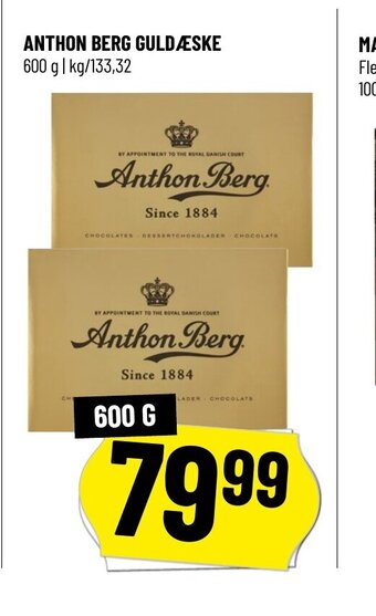 Løvbjerg Anthon Berg Guldæske tilbud