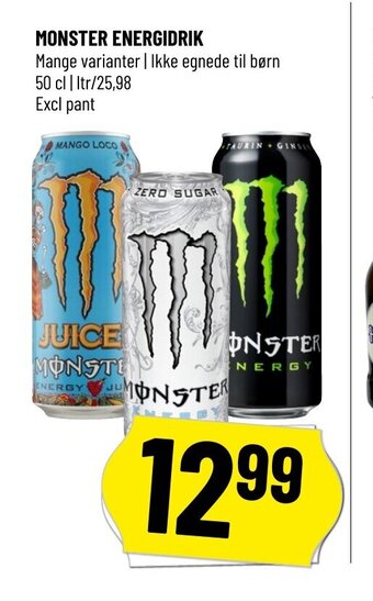 Løvbjerg Monster Energidrik tilbud
