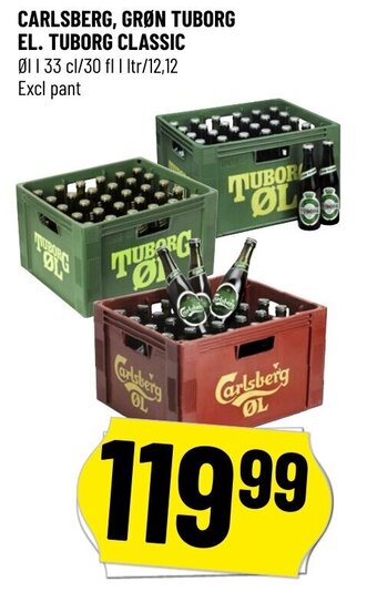 Løvbjerg Carlsberg, Grøn Tuborg El. Tuborg Classic tilbud