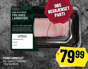 Fersk Lammefilet