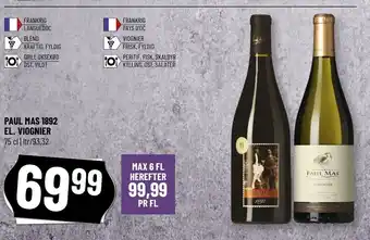 Paul Mas 1892 El. Viognier