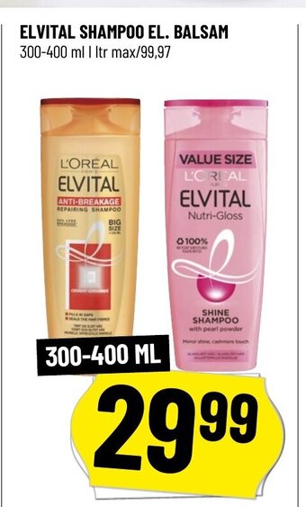 Elvital Shampoo El. Balsam