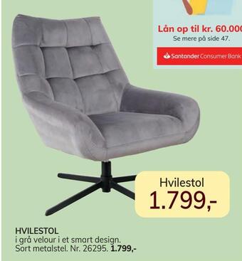 Daells Bolighus Hvilestol tilbud