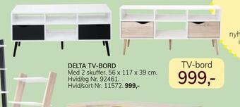 Delta tv-bord