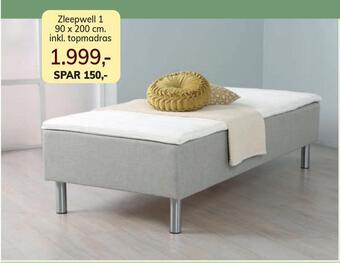 Daells Bolighus Zleepwell 1 tilbud