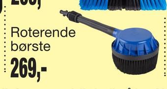 Roterende børste