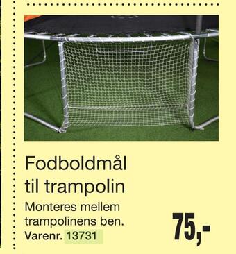 Harald Nyborg Fodboldmål til trampolin tilbud